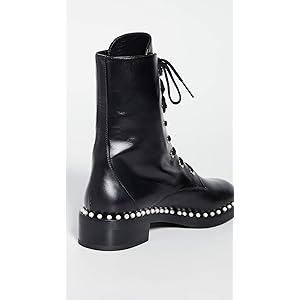 Stuart Weitzman Women's Sondra Boots, Black, 7.5 Medium US